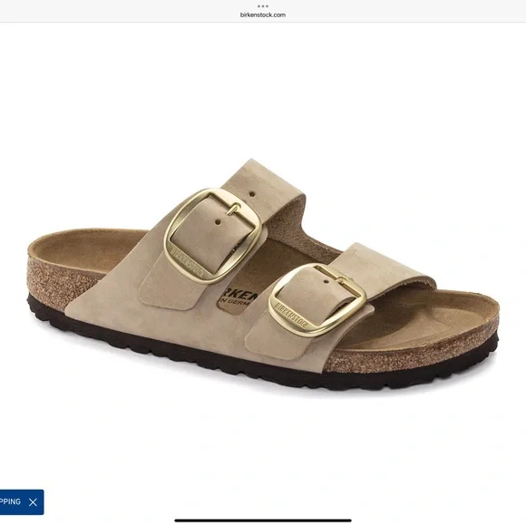 ☀️ BIRKENSTOCK Arizona Big Buckle in Sandcastle EU 38 - Picture 12 of 13